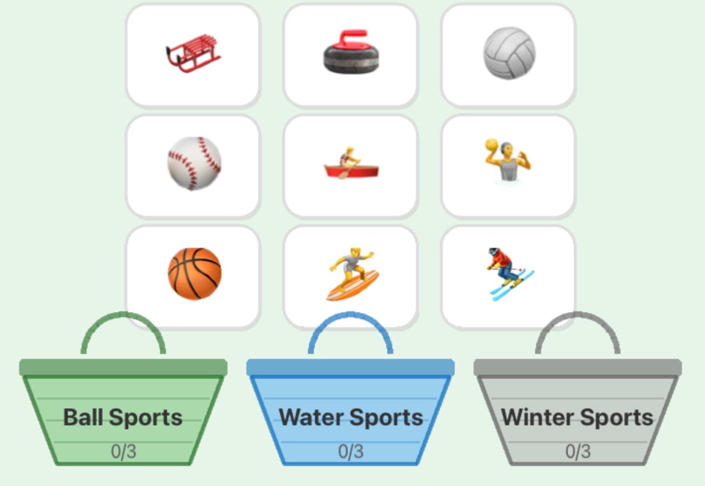 Sorting Garden screenshot